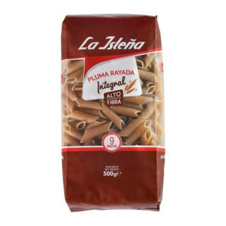 Pluma La Isleña rayada integral 500gr