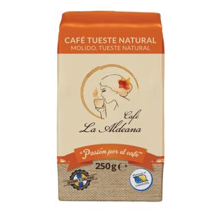 Café La Aldeana tueste natural molido 250gr