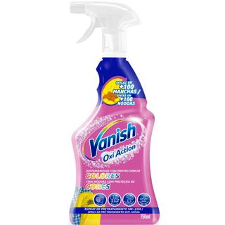Quitamanchas Vanish oxy action del día a día para la ropa 4 en 1,spray 750ml