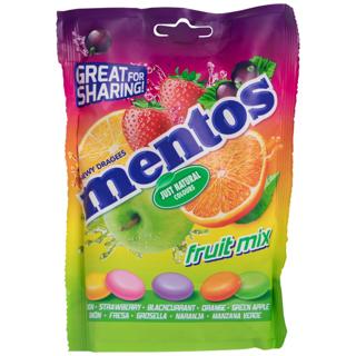 MENTOS BOLSA FRUIT MIX 7X160G.