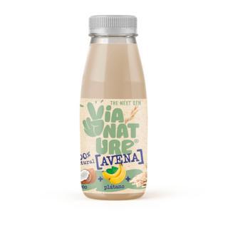 Zumo Via Nature de frutas y avena pet  refrigerado 25cl