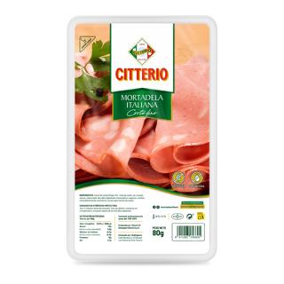 Mortadela Citterio lonchas 80 g