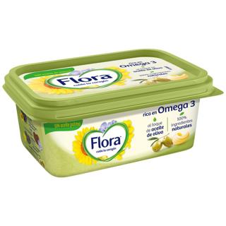 Margarina Flora oliva sin aceite de pala 225gr