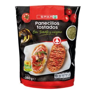 Panecillos Tostados Spar con tomate 160gr