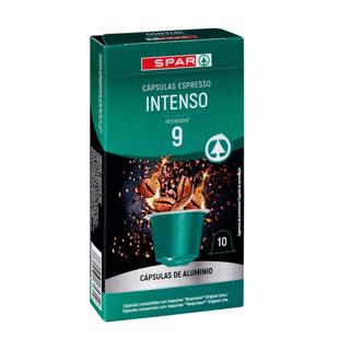 Café Spar espresso intenso 10 cápsulas
