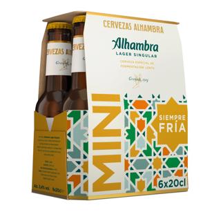 CERVEZA ALHAMBRA ESPECIAL PACK 6X20CL.