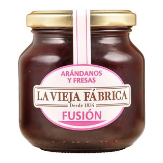 Mermelada La Vieja Fábrica Fusión de arándanos y fresa tarro 280gr