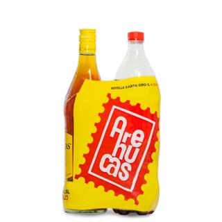 Ron Arehucas oro 1L + CocaCola 1,5L