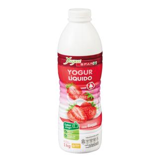 Yogur líquido Yuguispar fresa 1L