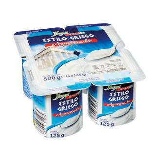 Yogur Yuguispar griego natural azucarado 4x125gr