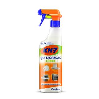Quitagrasas Kh-7 apto para superficies alimentarias aroma cítrico spray 780ml