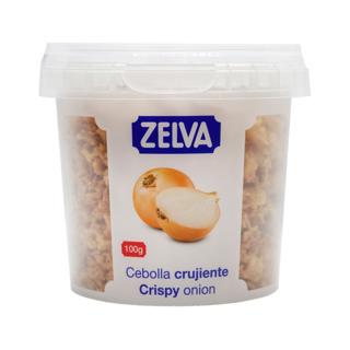 Cebolla Zelva frita crujiente pet 100gr