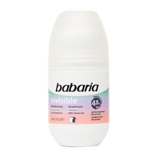 Desodorante Babaria roll-on invisible 50ml
