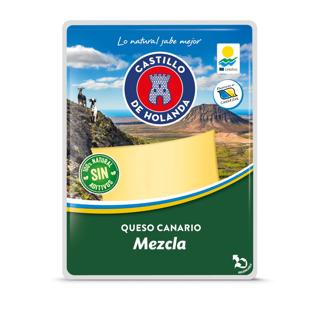 Queso Castillo mezcla tierno lonchas 80 g