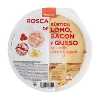 ROSCA RIKISSSIMO LOMO BACON/QUESO 480GR
