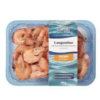 Langostino Artiq cocido 22/27 450gr
