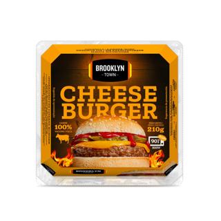 HAMBURGUESA BROOKLYN TOWN CHEESE 220GR