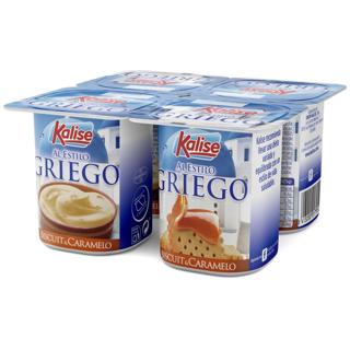 YOGUR GRIEGO KALISE C/GALL.CARAM.4X125GR