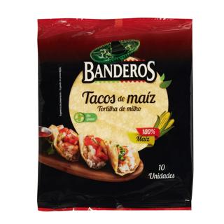 Tacos Banderos de maíz mini 10ud 250gr