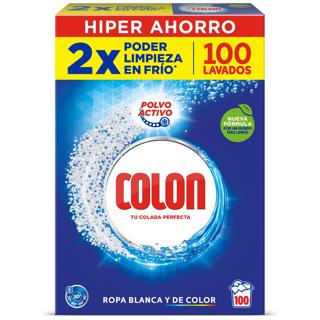 Detergente Colon en polvo 100 lavados