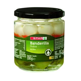 Banderillas Spar dulces tarro 330ml