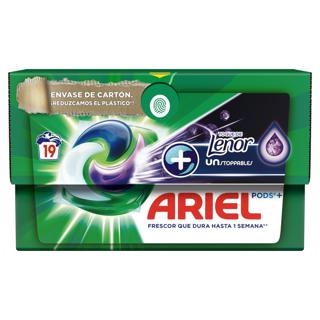 Detergente Ariel máquina pods 19 cápsulas