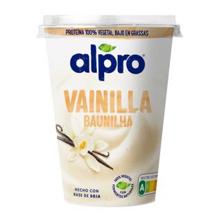 Alpro vegetal de soja con vainilla big pot 400gr