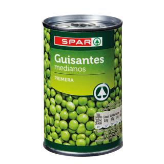 Guisantes Spar medianos 150gr