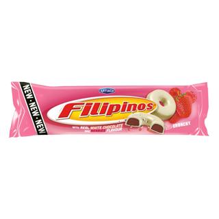Galletas Artiach filip choc. blan c/frut roj 128gr
