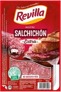 Salchichón Revilla extra en lonchas 65gr