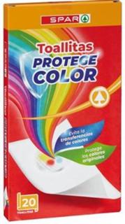 TOALLITAS SPAR PROTEGE COLOR 20UD