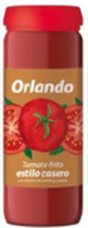 Tomate Frito Orlando estilo casero frasco 340ml