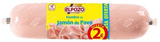 Jamon de pavo el pozo mini 400gr