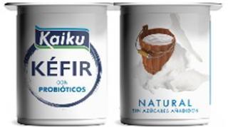 Kéfir Kaiku natural sin azúcares añadidos 4x125gr
