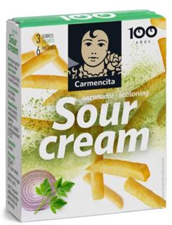 Sazonador Carmencita sour cream 3 sobres 13,5gr