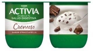 Activia cremoso stracciatella 4x115gr