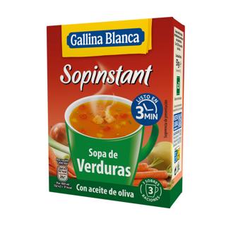 Sopistand Gallina Blanca verduras 51gr