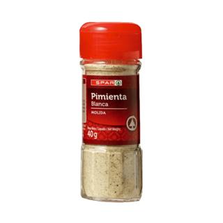 Pimienta Spar blanca molida 40gr
