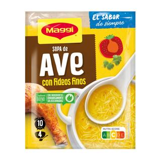 Sopa Maggi de ave con fideos 76gr