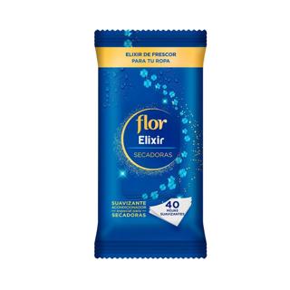 Toallitas Flor suavizantes acondicionadoras especial secadora  40 uds