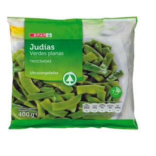 Judías Verdes Spar planas troceadas 400gr