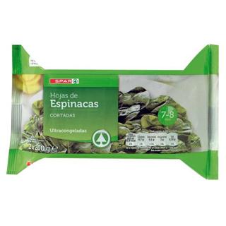Espinacas Spar cortadas pack 2ud