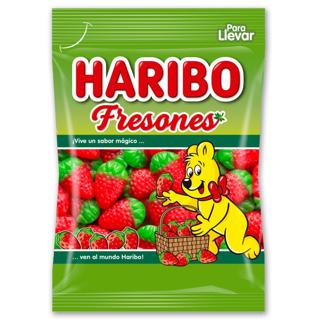 Gominolas Haribo fresones bolsa 100gr