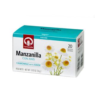 Infusión Carmencita de manzanilla con anís 20UD