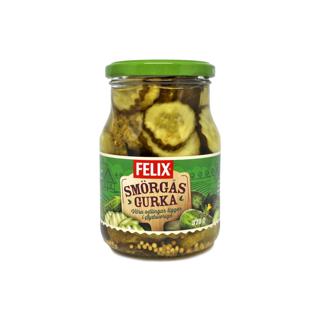 Pepinillos Felix en rodajas tarro 370gr