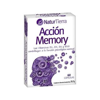 CAPSULAS NATURTERRA ACC.MEMORY 60UDS.