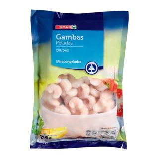 Gambas Spar peladas 110/140 200gr