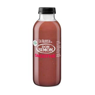 Smoothie Don Simon La Huerta de manzana, plátano, uva, fresa, mora,  naranja y grosella pet 330ml