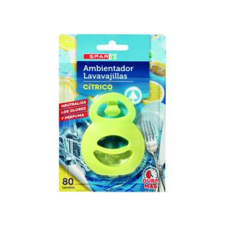 Ambientador Spar para lavavajillas cítricos 80dosis
