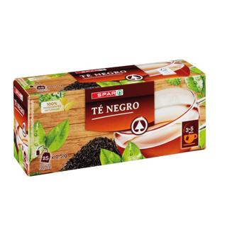 Té Spar negro 25UD